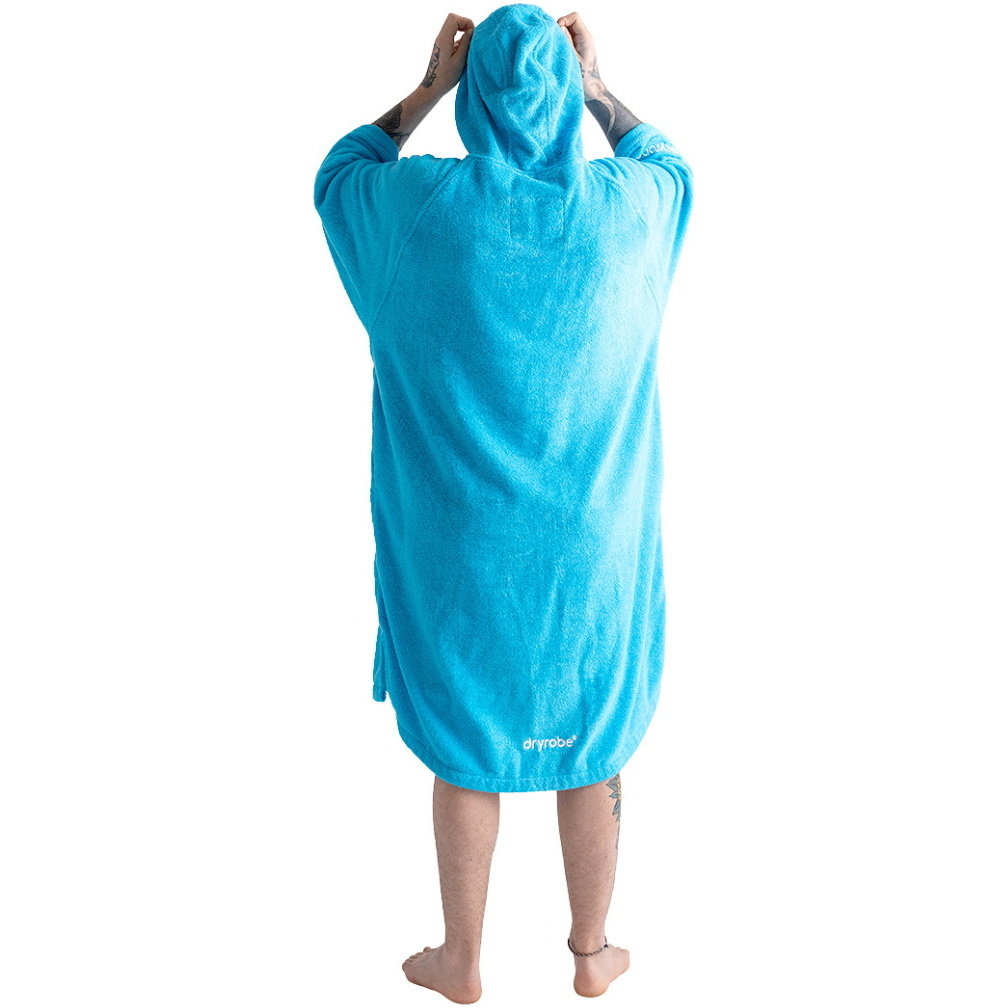 2026 Dryrobe Organic Towel Change Robe ORGANICTCRBL - Blue